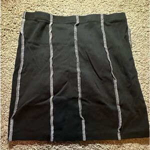 ⚡️black stitch SHEIN skirt, size small⚡️